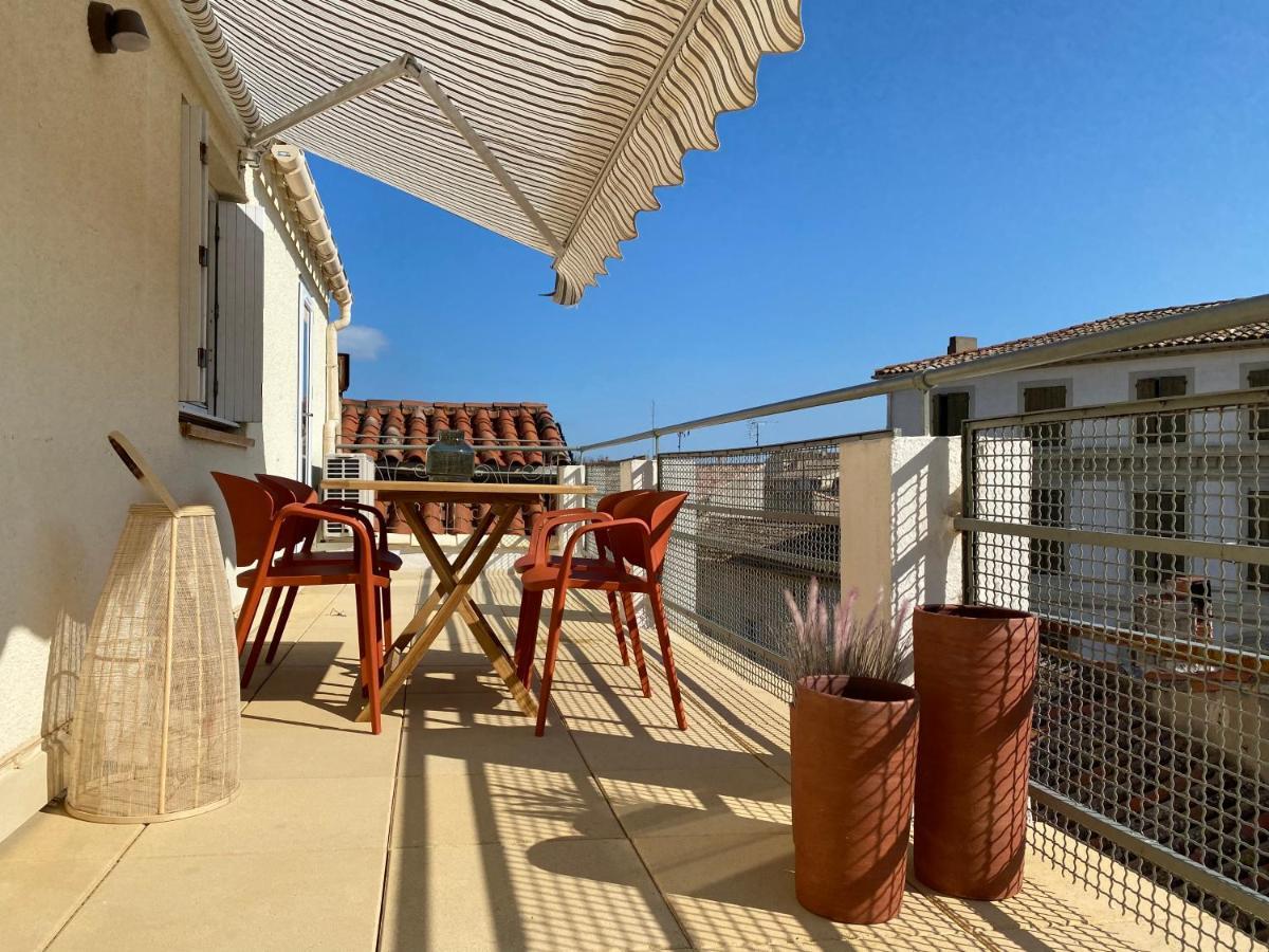 La Terrasse Sur Les Toits Apartment Narbonne Luaran gambar